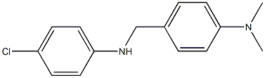 4-{[(4-chlorophenyl)amino]methyl}-N,N-dimethylaniline Struktur