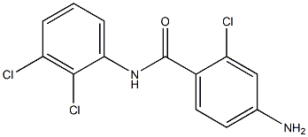 4-amino-2-chloro-N-(2,3-dichlorophenyl)benzamide Struktur