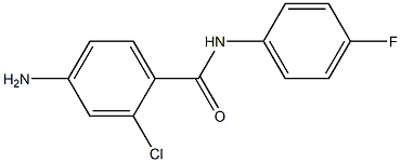 4-amino-2-chloro-N-(4-fluorophenyl)benzamide Struktur