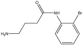 4-amino-N-(2-bromophenyl)butanamide Struktur