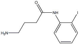 4-amino-N-(2-iodophenyl)butanamide Struktur