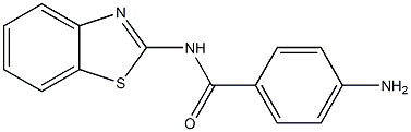 4-amino-N-1,3-benzothiazol-2-ylbenzamide Struktur