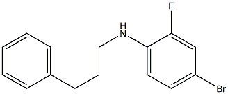 4-bromo-2-fluoro-N-(3-phenylpropyl)aniline Struktur