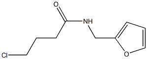 4-chloro-N-(2-furylmethyl)butanamide Struktur