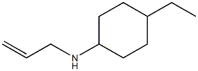 4-ethyl-N-(prop-2-en-1-yl)cyclohexan-1-amine Struktur