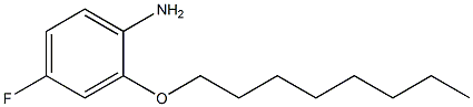 4-fluoro-2-(octyloxy)aniline Struktur