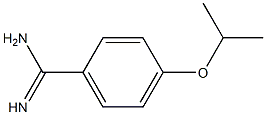 4-isopropoxybenzenecarboximidamide Struktur