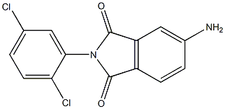 5-amino-2-(2,5-dichlorophenyl)-2,3-dihydro-1H-isoindole-1,3-dione Struktur