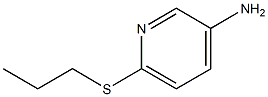 6-(propylsulfanyl)pyridin-3-amine Struktur