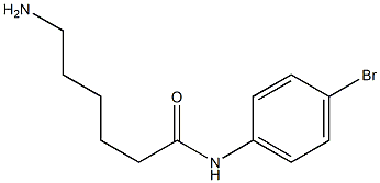 6-amino-N-(4-bromophenyl)hexanamide Struktur