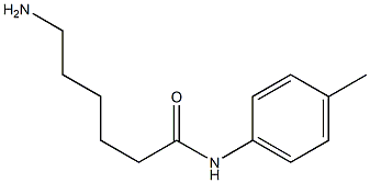 6-amino-N-(4-methylphenyl)hexanamide Struktur