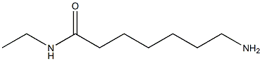 7-amino-N-ethylheptanamide Struktur