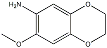 7-methoxy-2,3-dihydro-1,4-benzodioxin-6-amine Struktur