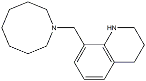 8-(azocan-1-ylmethyl)-1,2,3,4-tetrahydroquinoline Struktur