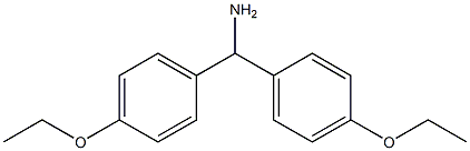 bis(4-ethoxyphenyl)methanamine Struktur