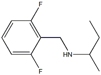 butan-2-yl[(2,6-difluorophenyl)methyl]amine Struktur