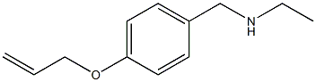 ethyl({[4-(prop-2-en-1-yloxy)phenyl]methyl})amine Struktur