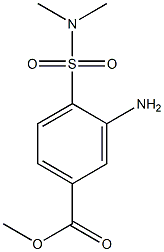 methyl 3-amino-4-(dimethylsulfamoyl)benzoate Struktur