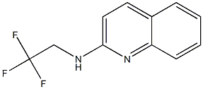 N-(2,2,2-trifluoroethyl)quinolin-2-amine Struktur