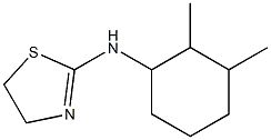 N-(2,3-dimethylcyclohexyl)-4,5-dihydro-1,3-thiazol-2-amine Struktur