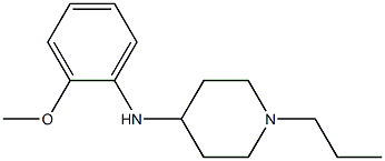 N-(2-methoxyphenyl)-1-propylpiperidin-4-amine Struktur