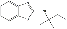 N-(2-methylbutan-2-yl)-1,3-benzothiazol-2-amine Struktur