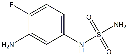 N-(3-amino-4-fluorophenyl)sulfamide Struktur