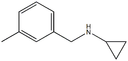 N-(3-methylbenzyl)cyclopropanamine Struktur