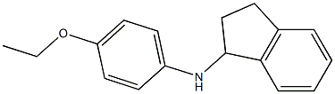 N-(4-ethoxyphenyl)-2,3-dihydro-1H-inden-1-amine Struktur