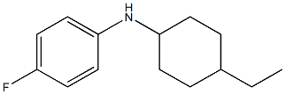 N-(4-ethylcyclohexyl)-4-fluoroaniline Struktur