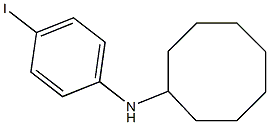 N-(4-iodophenyl)cyclooctanamine Struktur