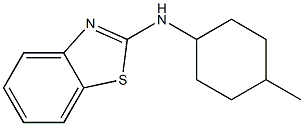 N-(4-methylcyclohexyl)-1,3-benzothiazol-2-amine Struktur