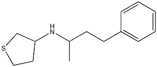 N-(4-phenylbutan-2-yl)thiolan-3-amine Struktur