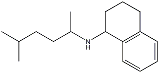 N-(5-methylhexan-2-yl)-1,2,3,4-tetrahydronaphthalen-1-amine Struktur