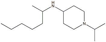 N-(heptan-2-yl)-1-(propan-2-yl)piperidin-4-amine Struktur