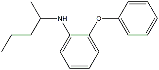 N-(pentan-2-yl)-2-phenoxyaniline Struktur