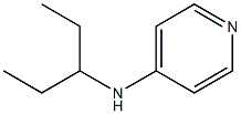 N-(pentan-3-yl)pyridin-4-amine Struktur