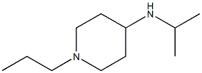 N-(propan-2-yl)-1-propylpiperidin-4-amine Struktur