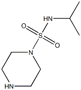 N-(propan-2-yl)piperazine-1-sulfonamide Struktur