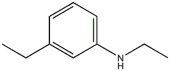 N,3-diethylaniline Struktur