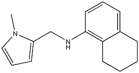 N-[(1-methyl-1H-pyrrol-2-yl)methyl]-5,6,7,8-tetrahydronaphthalen-1-amine Struktur