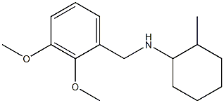 N-[(2,3-dimethoxyphenyl)methyl]-2-methylcyclohexan-1-amine Struktur