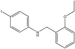 N-[(2-ethoxyphenyl)methyl]-4-iodoaniline Struktur