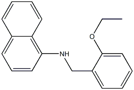 N-[(2-ethoxyphenyl)methyl]naphthalen-1-amine Struktur