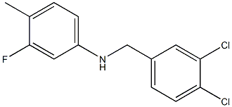 N-[(3,4-dichlorophenyl)methyl]-3-fluoro-4-methylaniline Struktur