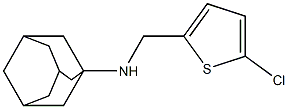 N-[(5-chlorothiophen-2-yl)methyl]adamantan-1-amine Struktur