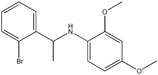 N-[1-(2-bromophenyl)ethyl]-2,4-dimethoxyaniline Struktur