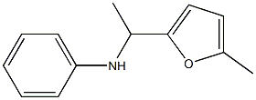 N-[1-(5-methylfuran-2-yl)ethyl]aniline Struktur