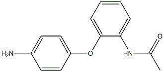 N-[2-(4-aminophenoxy)phenyl]acetamide Struktur