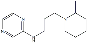 N-[3-(2-methylpiperidin-1-yl)propyl]pyrazin-2-amine Struktur